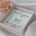 Bransoletka z naturalną perłą na Wieczór Panieński | Personalizowany prezent dla Druhen Team Bride | Pamiątka Wieczoru Panieńskiego